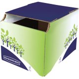Collecteur bankers box en carton 400x420x550mm