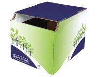 Collecteur fellowes bankers box carton 400x420x550mm