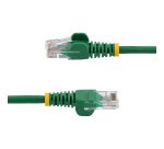 StarTech.com Câble réseau Cat5e UTP sans crochet de 1m - Cordon Ethernet RJ45 anti-accroc - M/M - Vert
