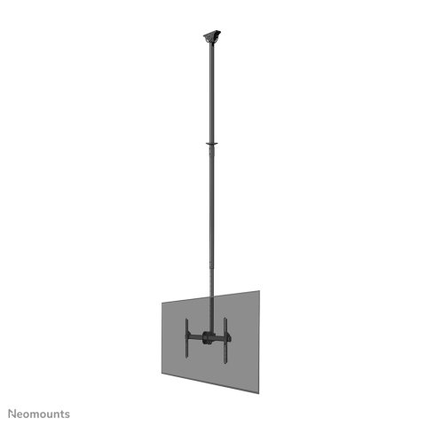 Neomounts CL35-440BL16XL Soporte de techo para monitor/TV 37-70" - alt. 250-300 cm