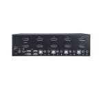 StarTech.com Switch KVM double affichage DisplayPort 4K 60 Hz à 4 ports avec hub USB 2.0 intégré