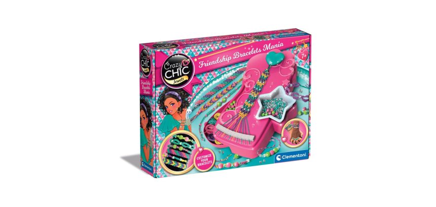 Clementoni Crazy Chic Friendship Bracelets Mania