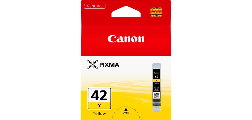 Canon CLI-42Y - yellow - original - ink tank
