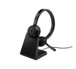 Jabra Evolve 65 TE Auriculares Inalámbrico y alámbrico Diadema Oficina/Centro de llamadas USB tipo A Bluetooth Base de carga Negro