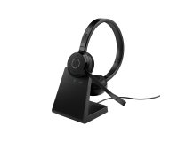 Jabra Evolve 65 TE Auriculares Inalámbrico y alámbrico Diadema Oficina/Centro de llamadas USB tipo A Bluetooth Base de carga Negro