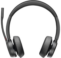 Auricular plantronics 4320 uc inalambrico bluetooth voyager biaural tipo diadema con microfono antiruido conexion
