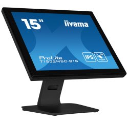 iiyama ProLite T1532MSC-B1S écran plat de PC 38,1 cm (15") 1024 x 768 pixels XGA LCD Écran tactile Noir