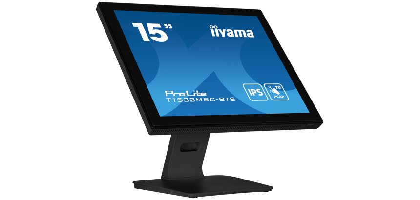 iiyama ProLite T1532MSC-B1S écran plat de PC 38,1 cm (15") 1024 x 768 pixels XGA LCD Écran tactile Noir