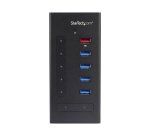 StarTech.com 7 Port USB C Hub - USB Type-C to 2x USB-C/5x USB-A - Commercial Metal USB 3.0 Hub - SuperSpeed USB 3.2 Gen 1 (5Gbps) - Self Powered - BC 1.2 Fast Charge - Mountable/Rugged