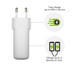 dbramante1928 CI65EUWH7100 chargeur d'appareils mobiles Universel Blanc Secteur Intérieure