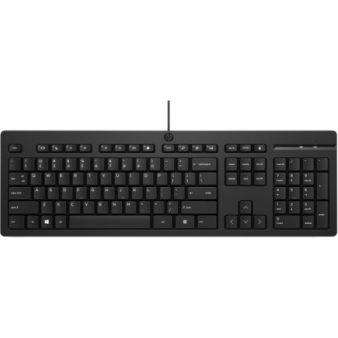 HP Teclado con cable 125