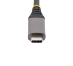 StarTech.com Hub USB-C à 4 Ports - 4x USB-A, 5Gbps - Alimenté par Bus - Hub USB 3.0 avec Câble de 30 cm - Mini Hub USB Type-C - Hub USB de Bureau, USB C vers USB A