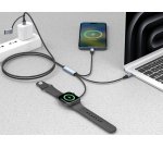Sandberg 441-69 USB-kabel 1,2 m USB A/USB C 2 x USB-C/MagSafe 100 W Zwart