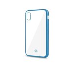 Celly Laser Matt custodia per cellulare 15,5 cm (6.1") Cover Trasparente, Blu