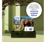 Epson Elephant Multipack 6 colori Claria Photo HD Elefante 24XL