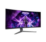 AOC AGON PRO AG346UCD computer monitor 86.4 cm (34") 3440 x 1440 pixels Wide Quad HD QD-OLED Black, Grey