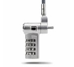 StarTech.com Antivol Universel pour Ordinateur Portable de 2m, Câble de Sécurité Sérialisé pour Ordinateur Portable, Compatible avec Noble Wedge®/Nano/K-Slot, Serrure Universelle, Câble à Combinaison Sans Clé, TAA