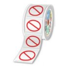 Brother LTZ12050FBAN cinta para impresora de etiquetas Rojo sobre blanco
