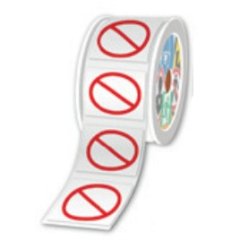 Brother LTZ12050FBAN cinta para impresora de etiquetas Rojo sobre blanco