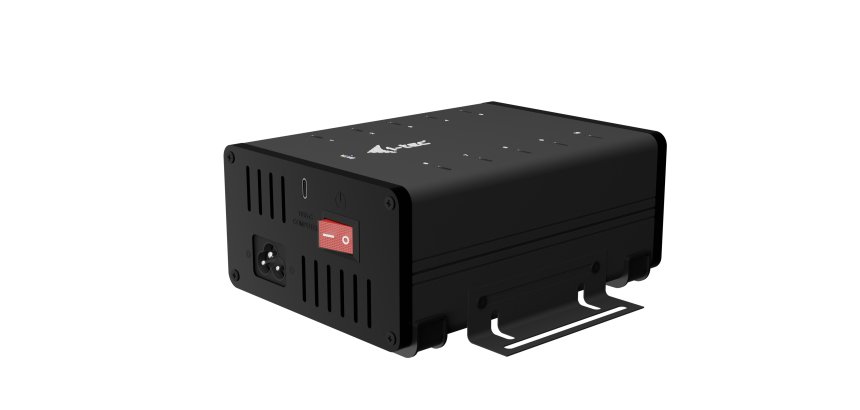 i-tec USB-C/USB-A Metal Charging + data HUB, 15W per port, 10x USB-C