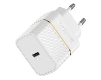 OtterBox EU Wall Charger 20W - 1X USB-C 20W USB-PD, Cloud Dust White