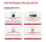 HP E4EW5EA laptop Intel Core Ultra 9 40,6 cm (16") 2.5K 32 GB DDR5-SDRAM NVIDIA GeForce RTX 5070 Ti Wi-Fi 7 (802.11be) Windows 11 Home Nero