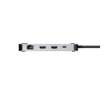 Targus DOCK429GL docking station Wired USB4 Silver