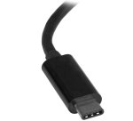StarTech.com Adaptateur USB-C vers Gigabit Ethernet - Noir - Compatible Thunderbolt 3 - Windows et Mac - Convertisseur Réseau LAN RJ45