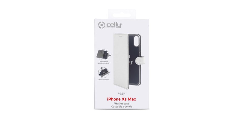 Celly Wally mobile phone case 16.5 cm (6.5") Wallet case White