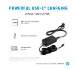 HP 65W USB-C LC Power Adapter