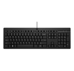 HP 125 G2 USB WD KBD FR clavier Bureau Noir