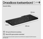 HP 475 DUAL-MODE WL KBD toetsenbord Universeel Bluetooth Zwart