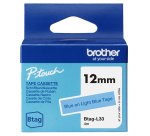Brother BTAG-L33 ruban d'étiquette Bleu sur bleu clair