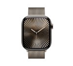 Apple Watch Series 10 GPS + Cellular 46mm Natural Titanium Case with Natural Milanese Loop - M/L