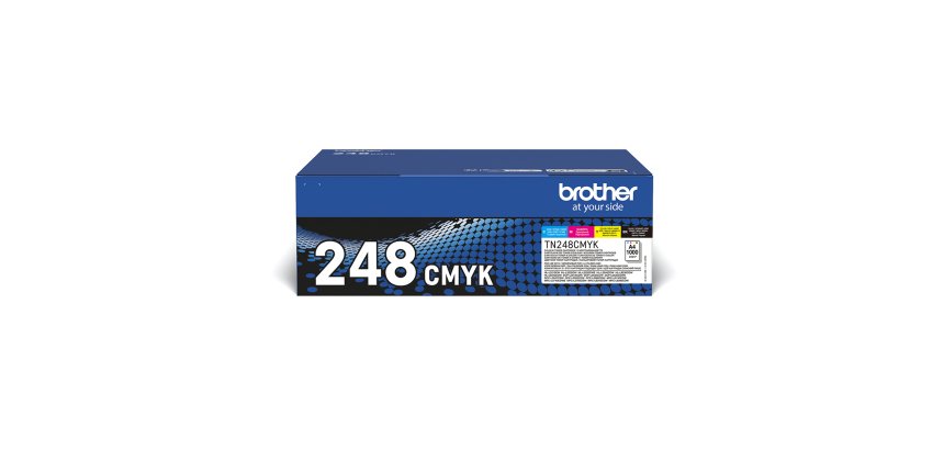 Brother TN-248VAL cartuccia toner 4 pz Originale Nero, Ciano, Magenta, Giallo