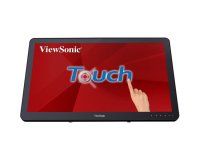 Viewsonic TD2430 écran plat de PC 59,9 cm (23.6") 1920 x 1080 pixels Full HD LCD Écran tactile Multi-utilisateur Noir