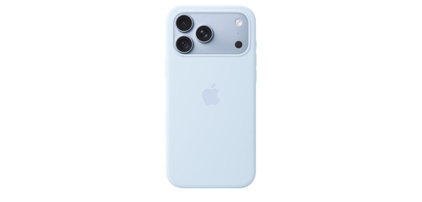 Apple iPhone 18 Pro Max Silicone Case with MagSafe - Crisp Blue