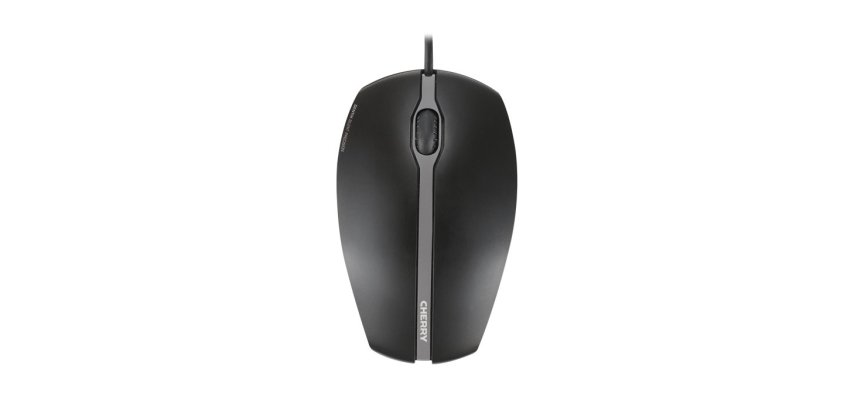 CHERRY GENTIX SILENT - Maus - USB - Schwarz