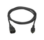 Eaton P014-02M-EU câble électrique Noir 2 m IEC C14 IEC C5