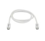 StarTech.com 1m Thunderbolt 3 Kabel, 20Gbps, 100W PD, 4K, Thunderbolt Gecertificeerd, Thunderbolt 4/USB 3.2/DisplayPort Compatibel, Wit