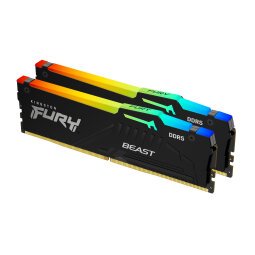 Kingston Technology FURY Beast 32 Go 5200 MT/s DDR5 CL40 DIMM (Kits de 2) RGB