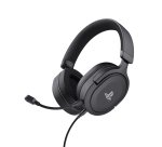 Trust GXT 498 Forta Gaming Headset - Officieel gelicentieerde Playstation 5 gamingheadset – Opklapbare microfoon – Over-ear ontwerp – Zwart