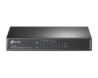 TP-Link TL-SG1008P commutateur réseau Non-géré Gigabit Ethernet (10/100/1000) Connexion Ethernet, supportant l'alimentation via ce port (PoE) Noisettes