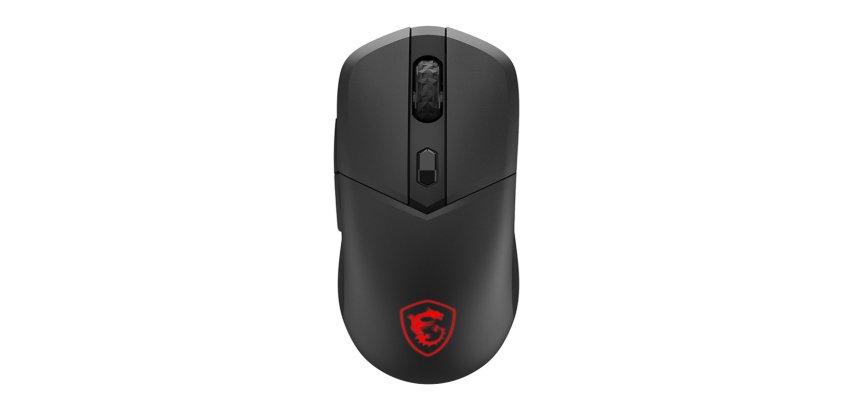 MSI VERSA 300 ELITE WIRELESS mouse Gaming Mano destra RF Wireless + Bluetooth + USB Type-C Ottico 26000 DPI