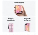 Samsung Galaxy Z Flip8 , 256GB, Graphite, Selfie Camera 50MP, Now Brief, Assistente Foto, FlexWindow Personalizzata, Batteria 4300 mAh, RAM 12GB