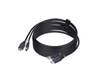 StarTech.com Câble KVM HDMI de 3 m et USB 5Gbps, 4K 60Hz, Câble Combo HDMI 2.0 et USB pour Commutateurs/Switchs KVM