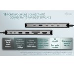 i-tec Metal USB-C Nano 3x Display Dock, 2x HDMI 1x USB-C video + Power Delivery 140W