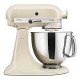KITCHENAID Robot pâtissier Artisan 4,8L 5KSM175 Crème