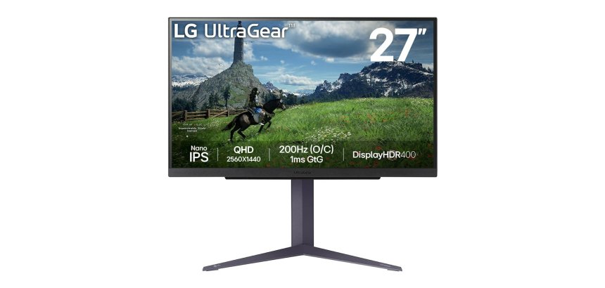LG 27GS85Q-B écran plat de PC 68,6 cm (27") 2560 x 1440 pixels Quad HD LCD Noir