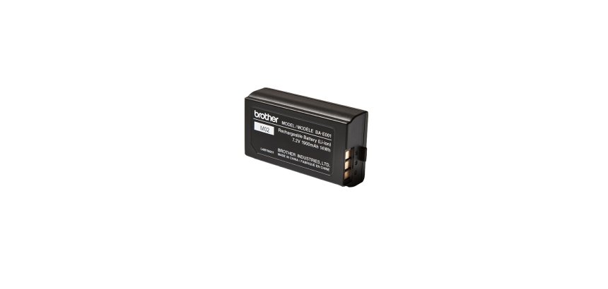 Brother BA-E001 Batterie rechargeable pour étiqueteuse originale